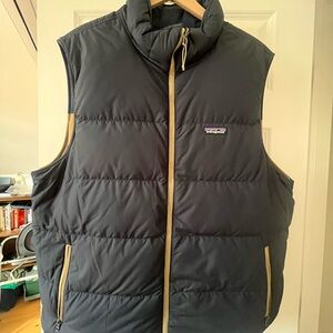 Men's Patagonia Reversible Bivy Down Puffer Vest XL